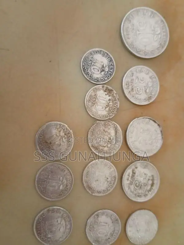 Silver Coins Set