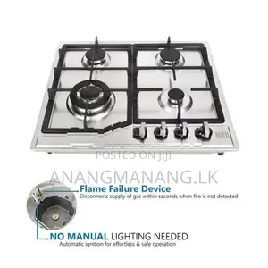 Premium Safety FFD 304 Stainless Steel Gas Cooker Hob by NOVO