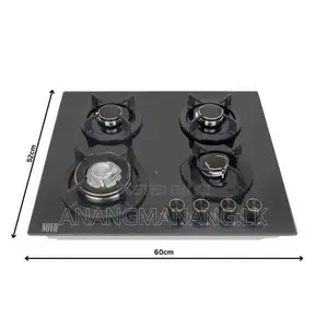 Novo Luxury Safety Model Brass Burners Gas Cooker Hob
