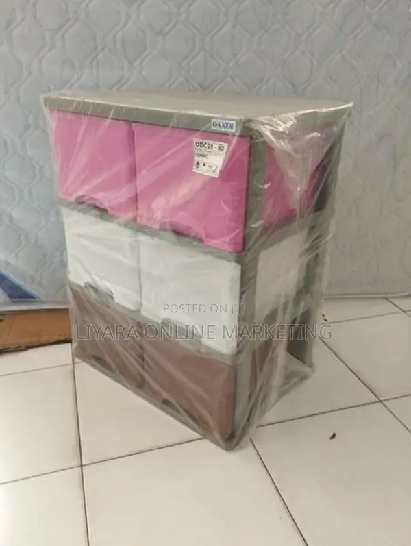 Daxer 6 Drawer Plastic L