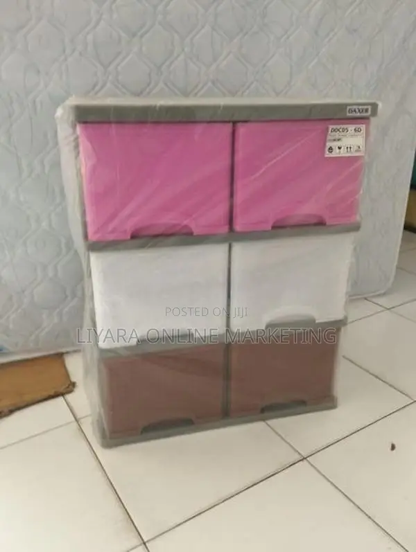 Daxer 6 Drawer Plastic L