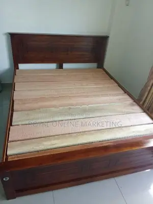 72-60 Teak Box Bed (B-30)