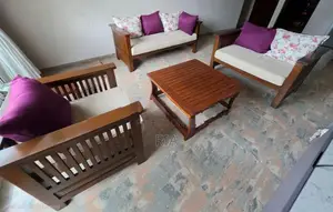 Wooden Sofa Set