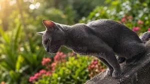 Russian Blue Cat