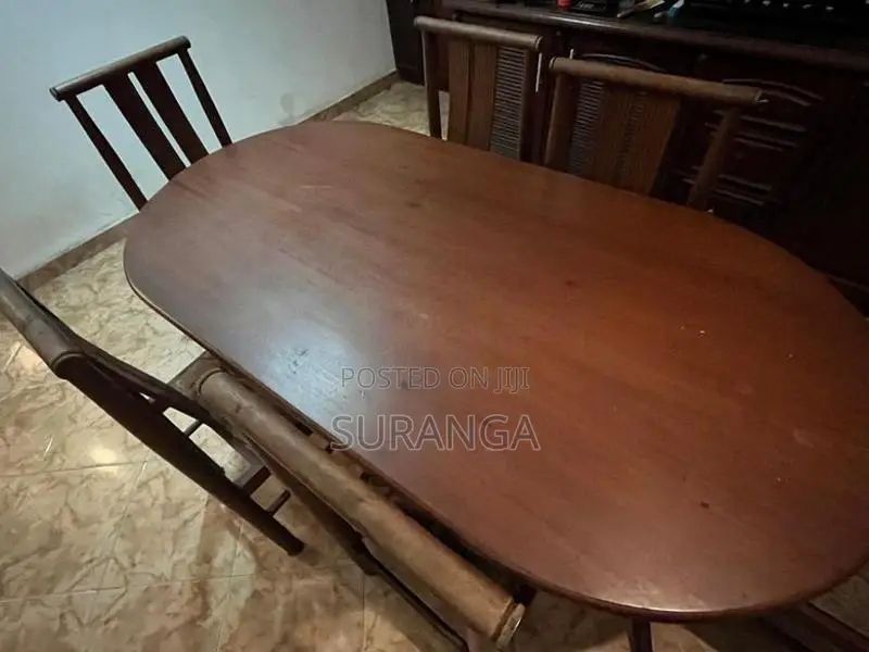 Dining table with chairs