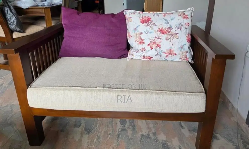 Wooden Sofa Set