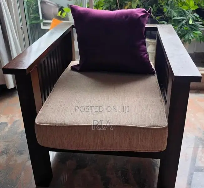 Wooden Sofa Set