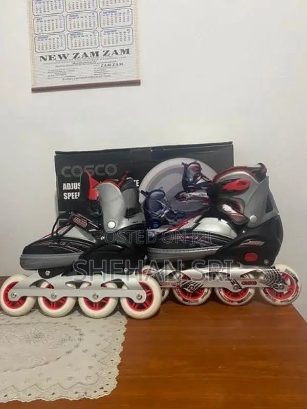 skating shoes (cosco 90mm wheels)