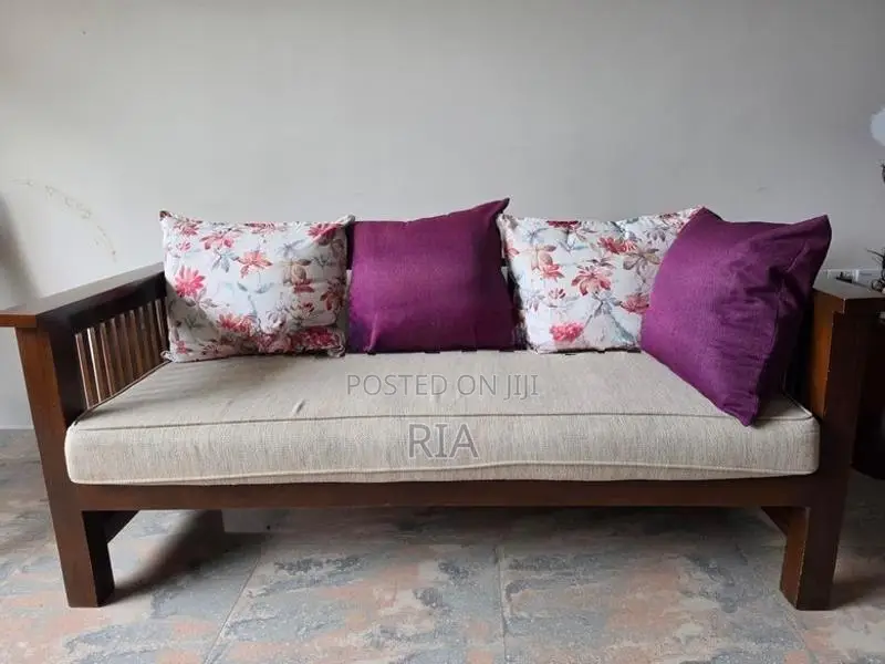 Wooden Sofa Set