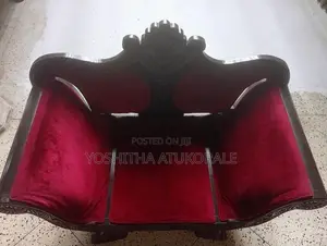 Antique carved wooden chair