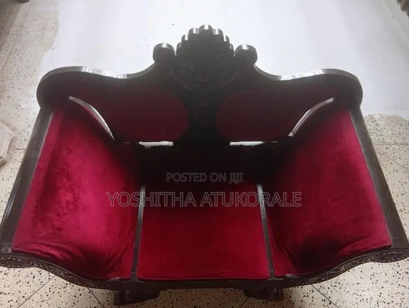 Antique carved wooden chair