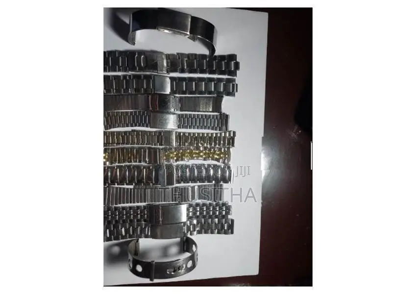 Vintage Stainless Steel Watch Bracelets