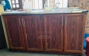 Aluminium Pantry Cupboard (Lower Unit, 4 Doors ) — Used