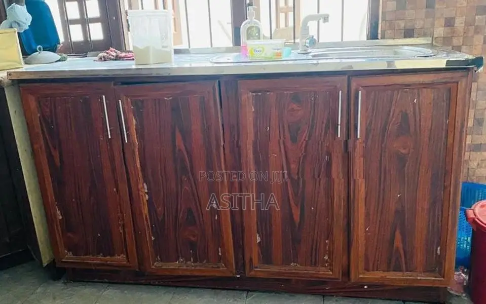 Aluminium Pantry Cupboard (Lower Unit, 4 Doors ) — Used
