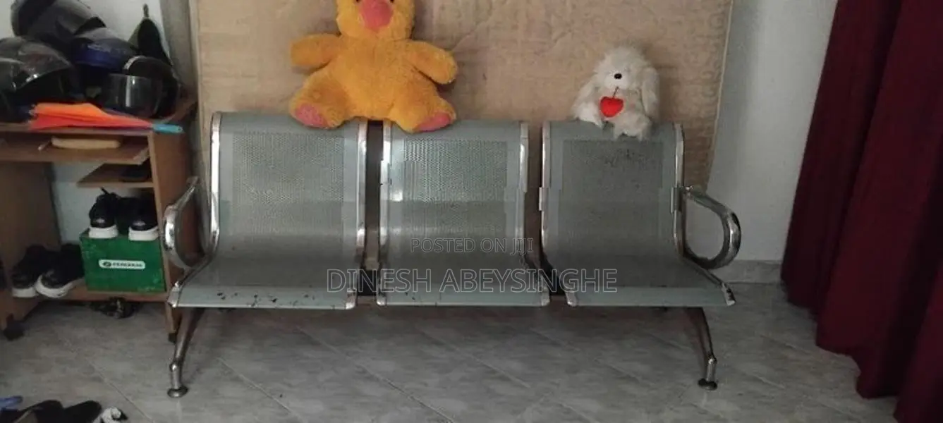 Lobby Gang Hospital 3 Seater Chair