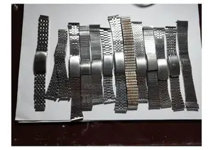 Vintage Stainless Steel Watch Bracelets