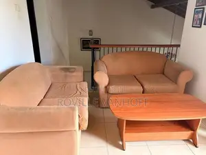 Sofa set with coffee table