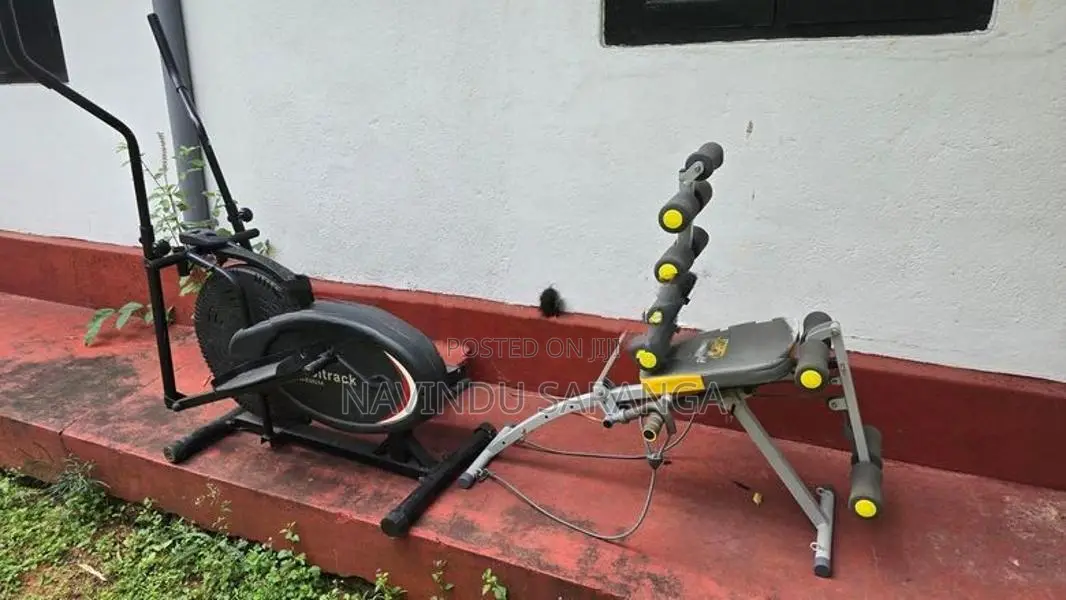 Used Rock Gym With Orbit Trek