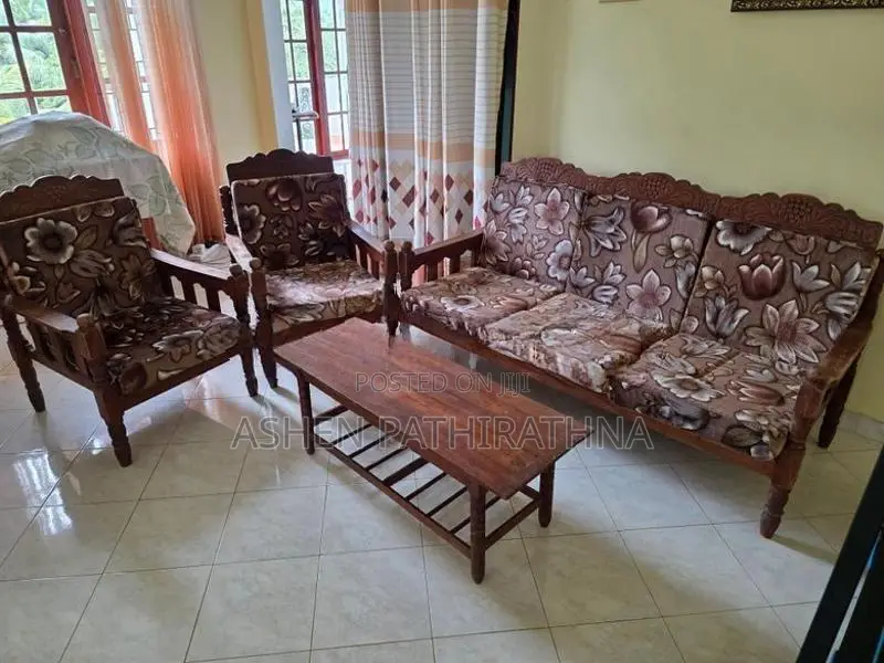 Wooden Sofa Set