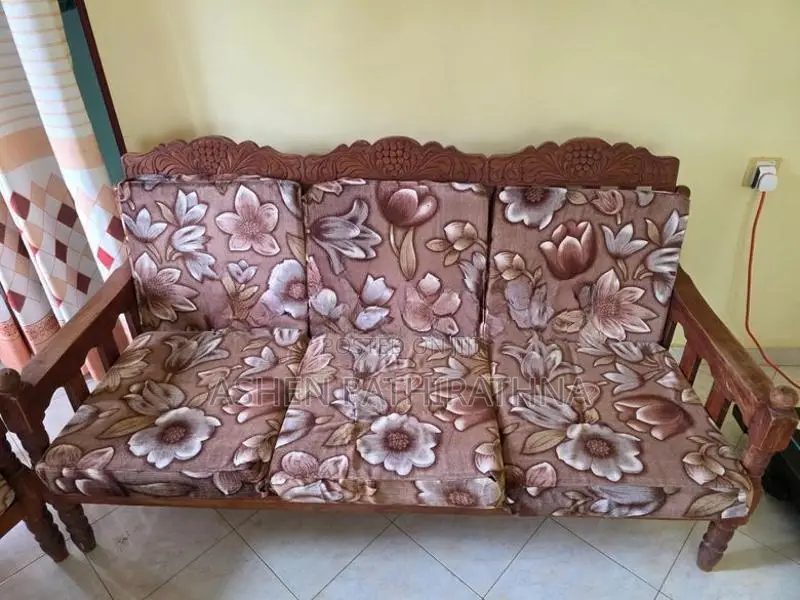 Wooden Sofa Set