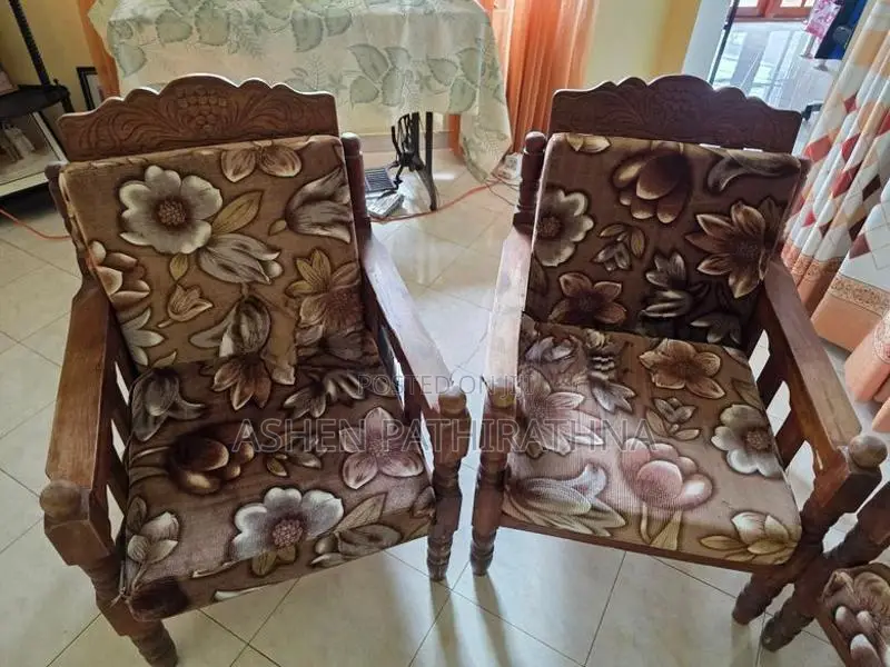 Wooden Sofa Set