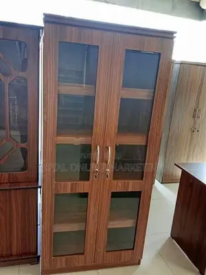 2 Door Melamine Office Cupboard (K-30)