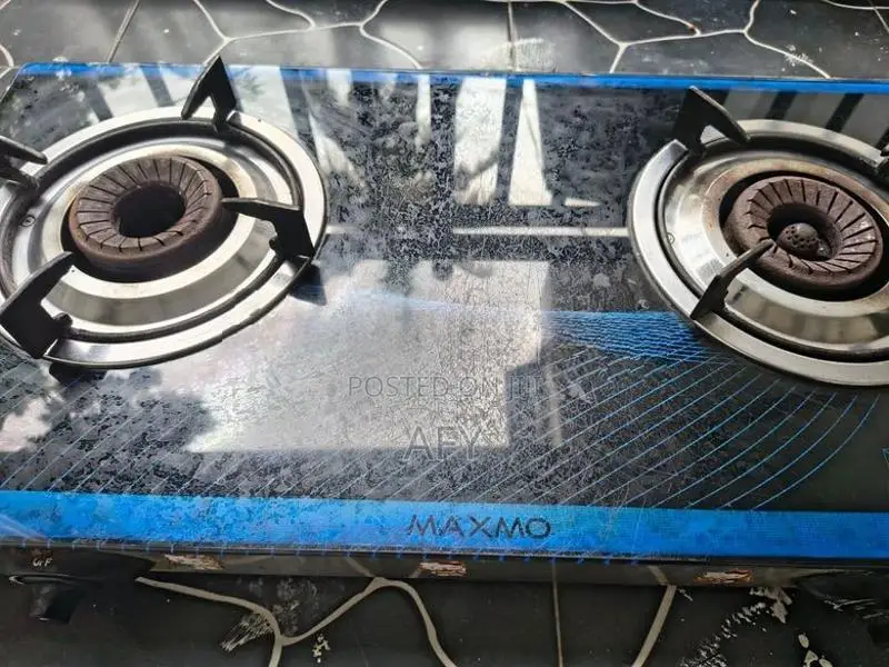 Gas cooker with Glass Top