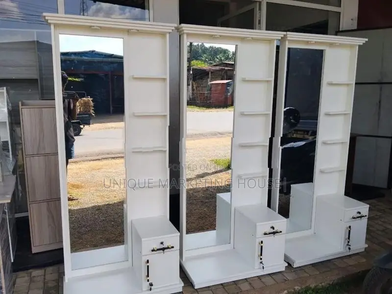 Modern Full Glass Unique Dressing Tables