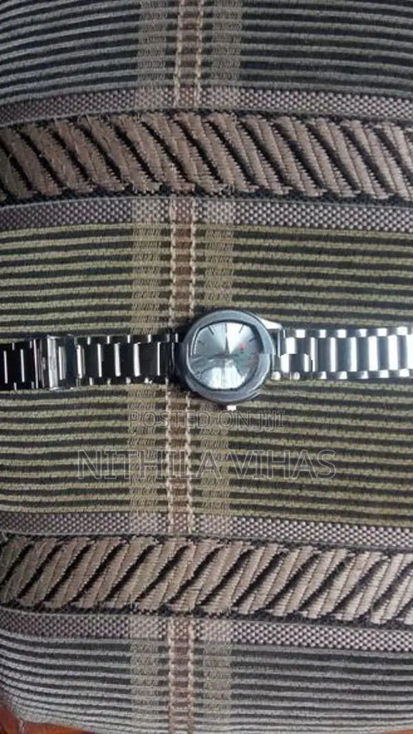 Trackon Stainless Steel Backed Silver Watch For Boys