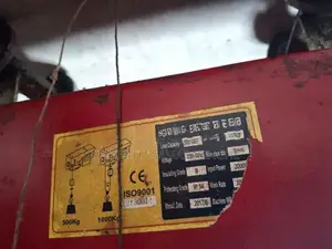 Hoister Machine With Hoist Frame Set