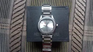 Trackon Stainless Steel Backed Silver Watch For Boys