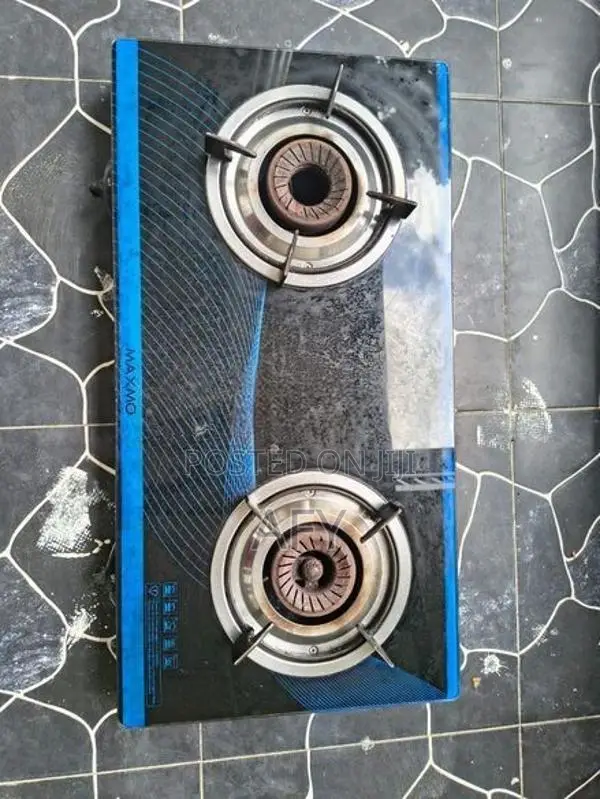 Gas cooker with Glass Top