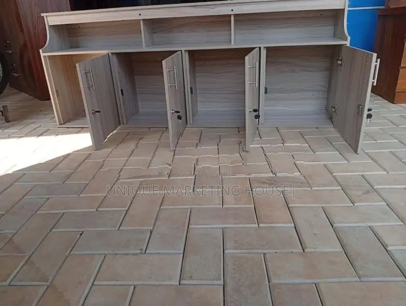 Modern 5ft American White Pantry Cupboards