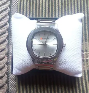 Trackon Stainless Steel Backed Silver Watch For Boys