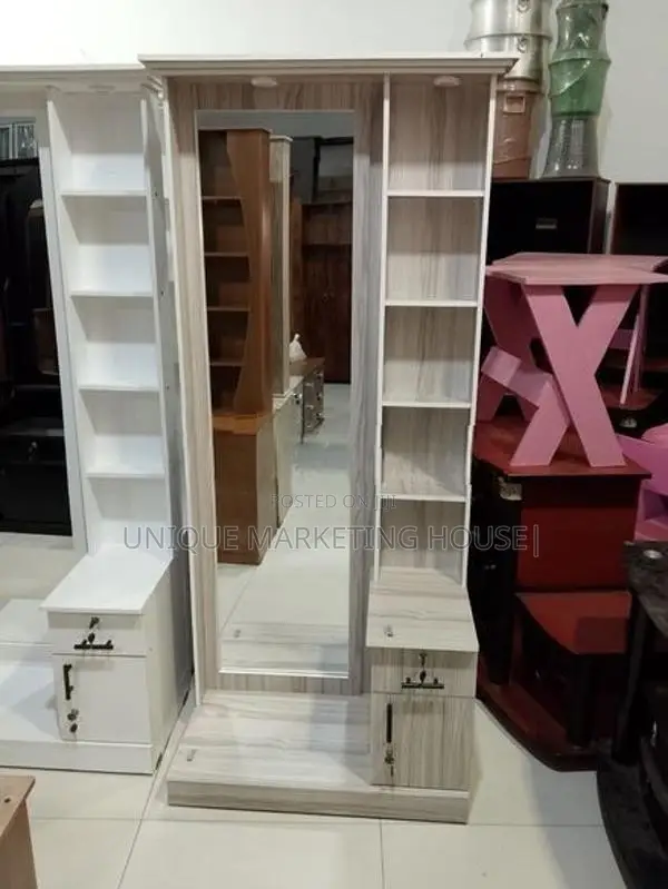 Modern Full Glass Unique Dressing Tables