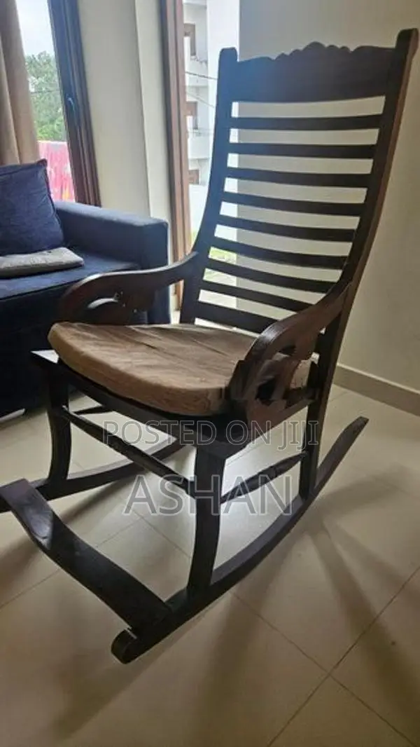 Solid Wooden Rocking Chair