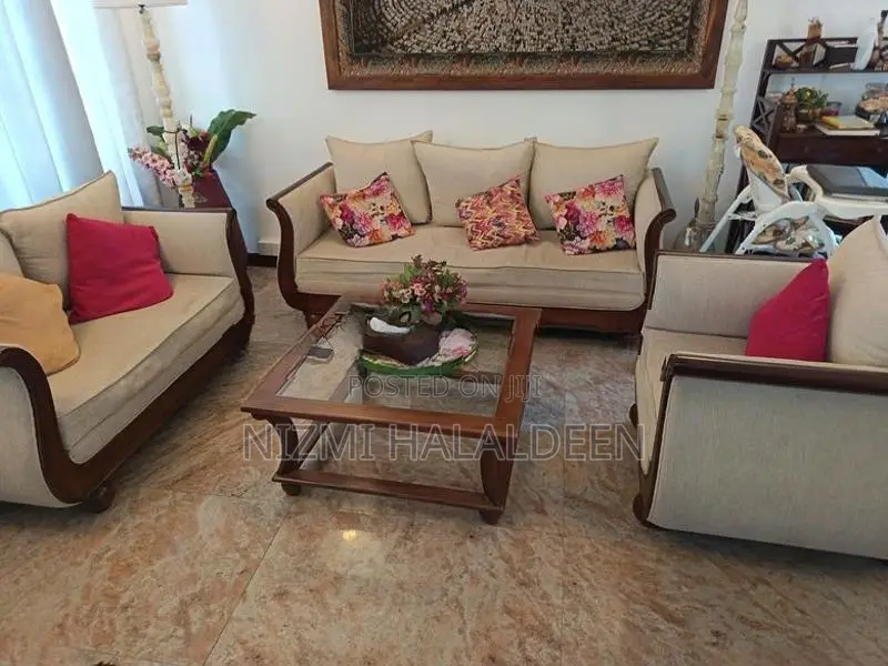 Teak Wood Sofa Set