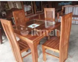 Square Dining Table and 4 Chairs