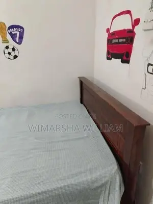 Teak Box Bed with Spring Mattress