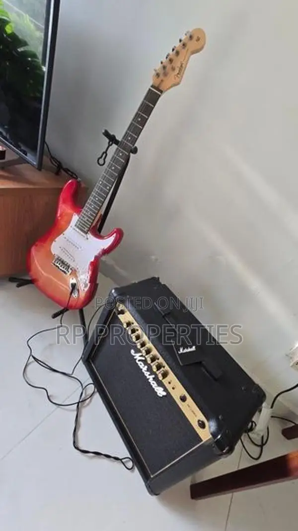 Guitar/Amp with Stand