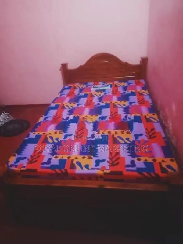 6 by 3 Arch Bed with Mattress (72-36) (E-1)