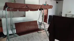 3- Seater Indoor with Outdoor Swing Chair Sun Canopy