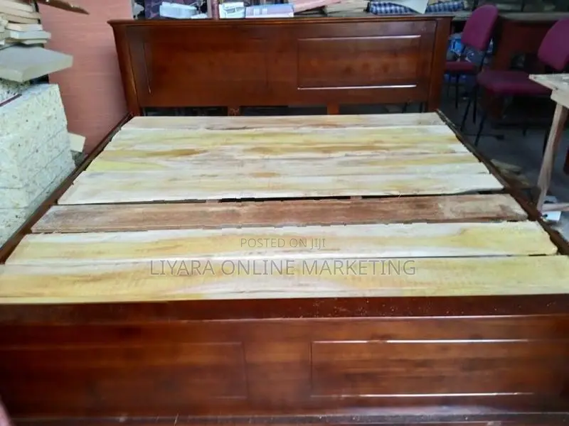 New Teak Box Bed