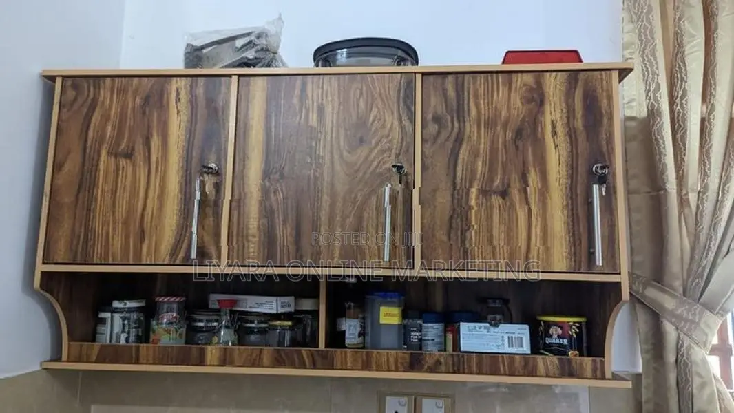 Melamine Panrty Cupboard 3d