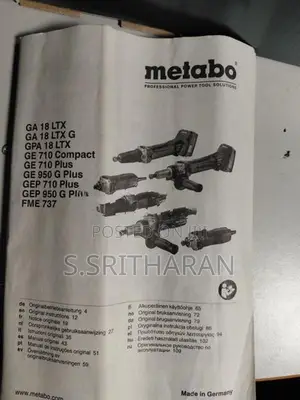 Metabo Stright Grinder