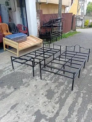 Steel single beds 6×3