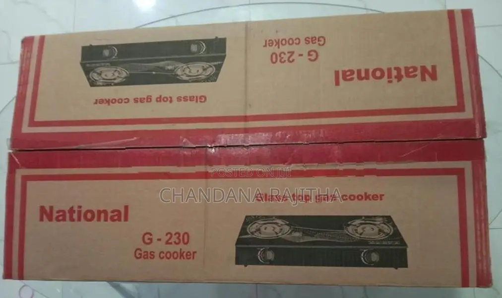 Brand new gas cooker