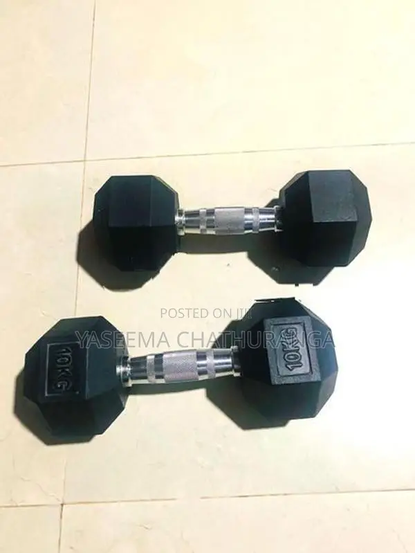 10kg Hex Dumbell Pair