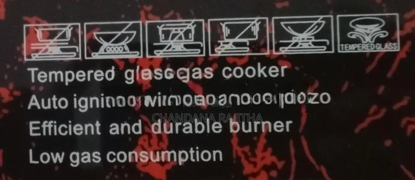 Brand new gas cooker
