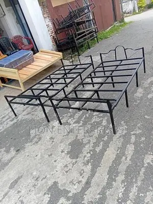 Steel single beds 6×3